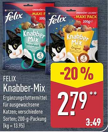 FELIX Knabber-Mix - Maxi Pack 200g