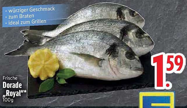 Frische Dorade "Royal" 100g