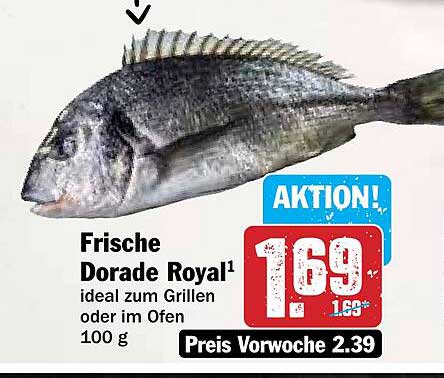 Frische Dorade Royal – ideal zum Grillen oder im Ofen