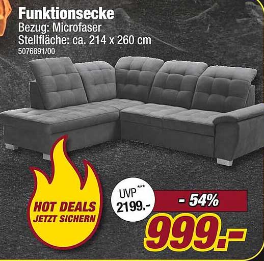 Funktionsecke - Microfaser - 54% Rabatt