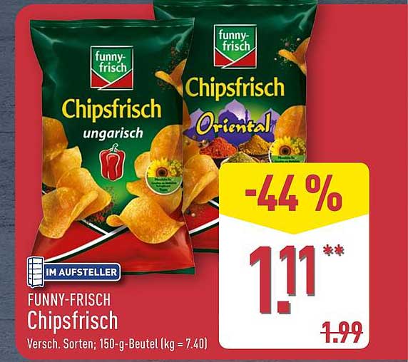 FUNNY-FRISCH Chipsfrisch - Ungarisch und Oriental