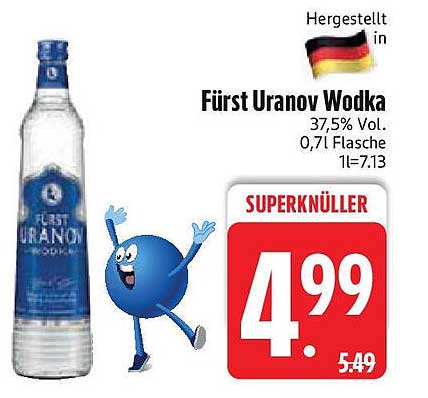 Fürst Uranov Wodka 0,7l