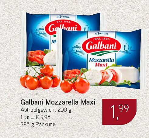 Galbani Mozzarella Maxi 385 g