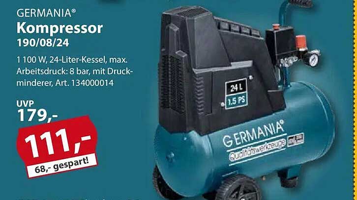 GERMANIA® Kompressor 190/08/24