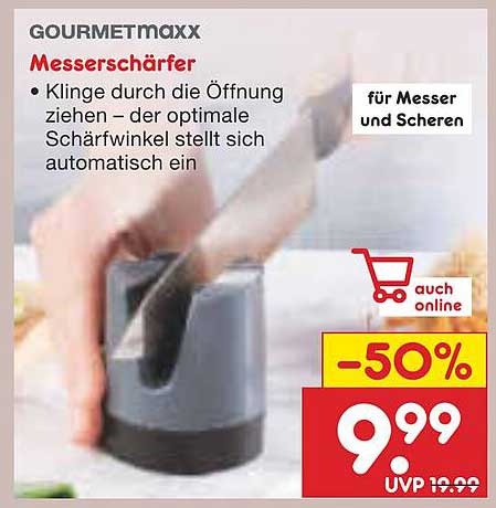 GOURMETMAXX Messerschärfer