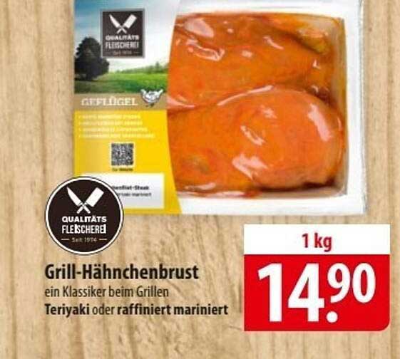 Grill-Hähnchenbrust - ein Klassiker beim Grillen