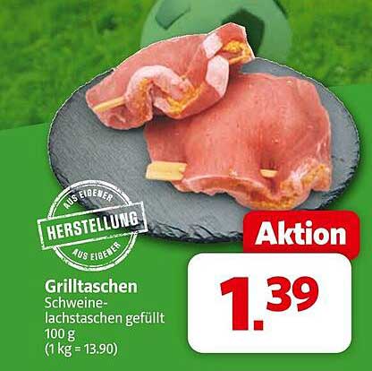 Grilltaschen – Schweinelachstaschen gefüllt 100 g