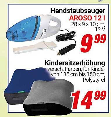 Handstaubsauger AROSO 12 I