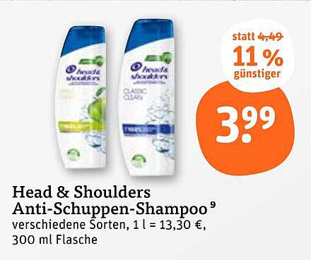 Head & Shoulders Anti-Schuppen-Shampoo 300 ml