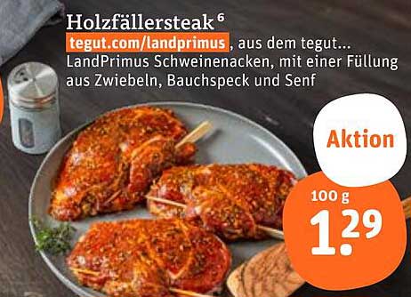 Holzfällersteak von tegut - Genuss für jeden Grillfan
