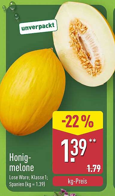 Honigmelone - jetzt im Angebot!