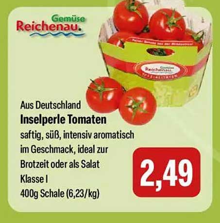 Inselperle Tomaten 400g - Saftig, süß und intensiv aromatisch