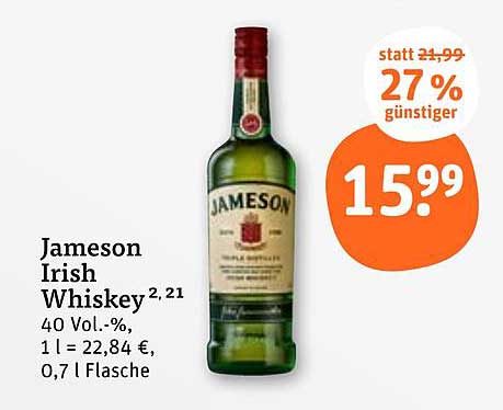 Jameson Irish Whiskey