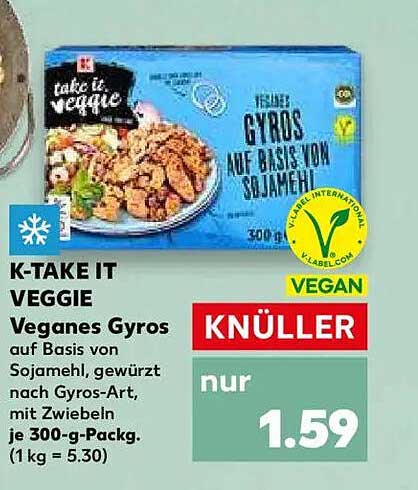 K-Take It Veggie Veganes Gyros 300 g