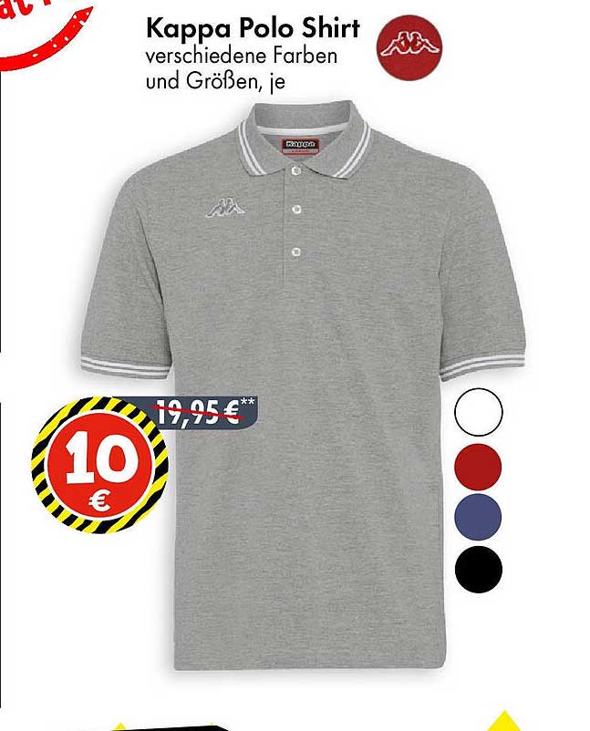 Kappa Polo Shirt - verschiedene Farben und Größen, je