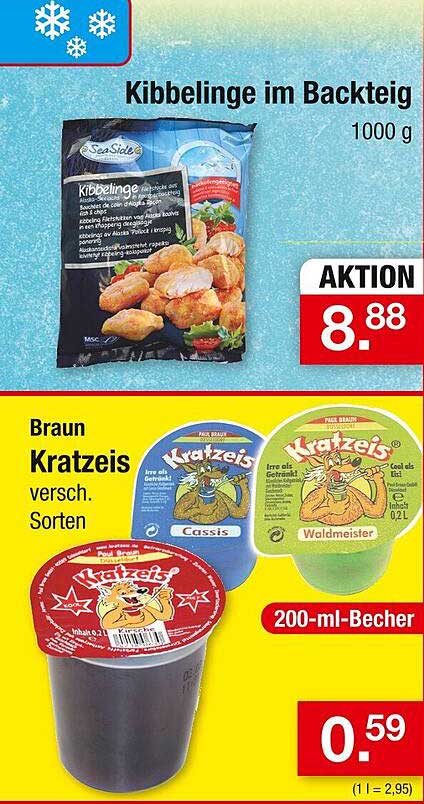 Kibbelinge im Backteig 1000 g