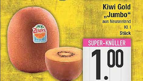 Kiwi Gold „Jumbo“ aus Neuseeland - 1 Stück