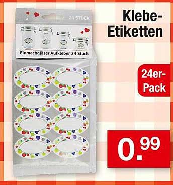 Klebe-Etiketten 24er-Pack