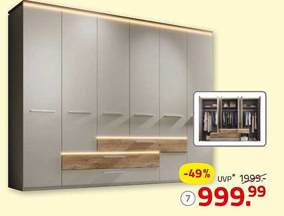 Kleiderschrank mit LED-Beleuchtung - Jetzt nur 999,99 €!