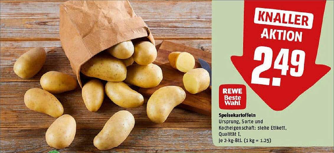 Knaller Aktion: Speisekartoffeln