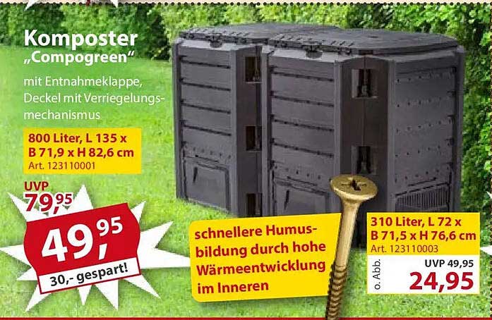 Komposter „Compogreen“