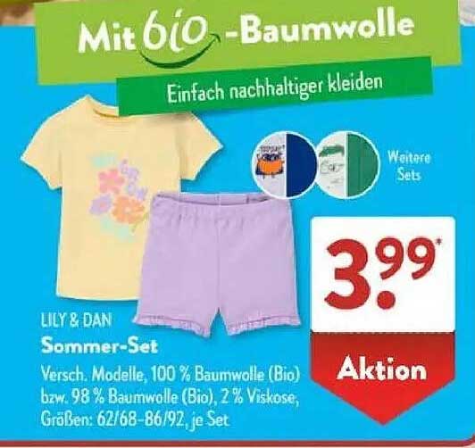 LILY & DAN Sommer-Set
