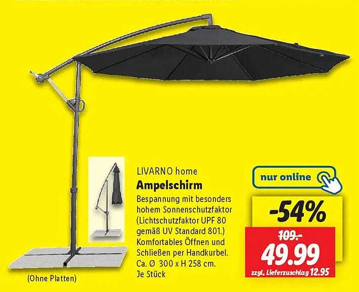 LIVARNO home Ampelschirm