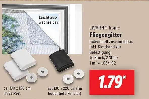 LIVARNO home Fliegengitter