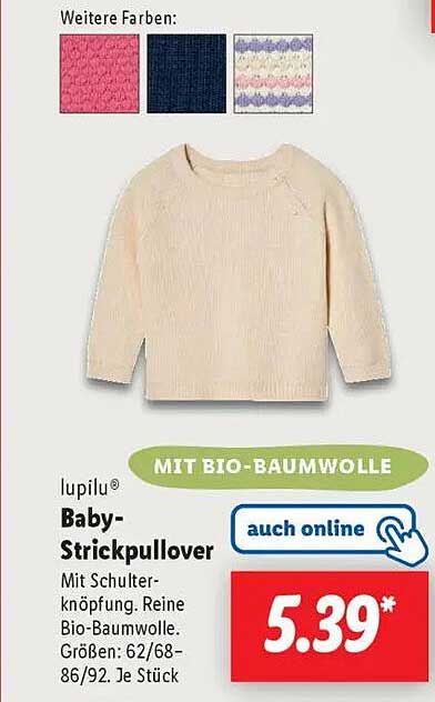 lupilu Baby-Strickpullover