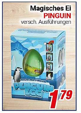 Magisches Ei PINGUIN - verschiedene Ausführungen