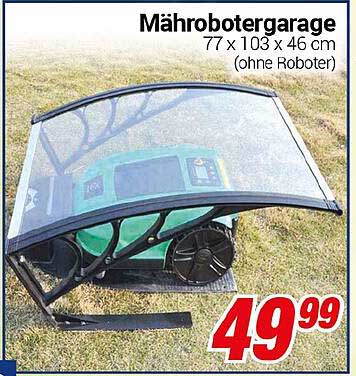Mährobotergarage 77 x 103 x 46 cm (ohne Roboter)