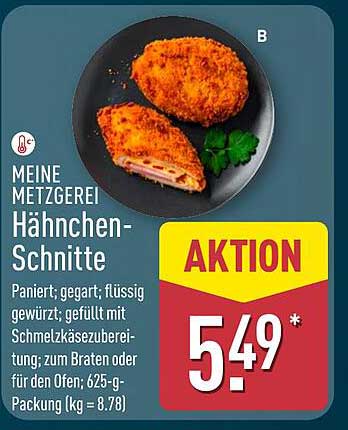 MEINE METZGERAI Hähnchen-Schnitte