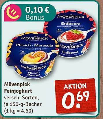 Mövenpick Feinjoghurt - Vielfalt in jedem Becher