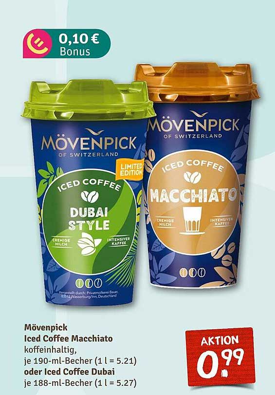 Mövenpick Iced Coffee Macchiato & Dubai Style