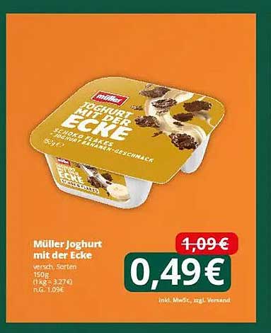 Müller Joghurt mit der Ecke 150g