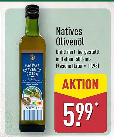 Natives Olivenöl Extra, 500 ml
