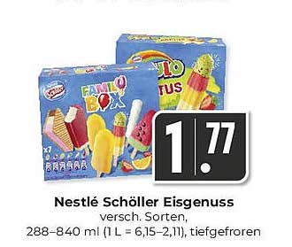 Nestlé Schöller Eisgenuss - Familienbox 288-840 ml