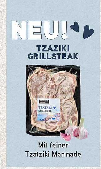 NEU! Tzatziki Grillsteak mit feiner Tzatziki Marinade