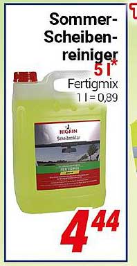 Nigrin Sommer-Scheibenreiniger 5 l