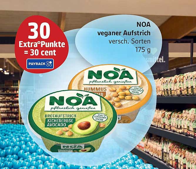 NOA veganer Aufstrich verschiedene Sorten 175 g