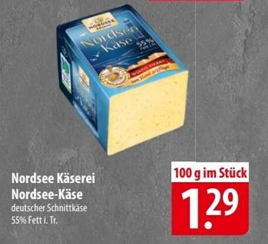 Nordsee Käse von Nordsee Käsetei - Deutscher Schnittkäse