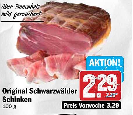Original Schwarzwälder Schinken 100 g
