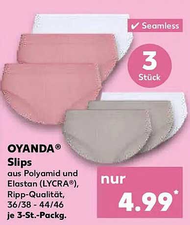 OYANDA® Slips – 3 Stück nur 4,99*