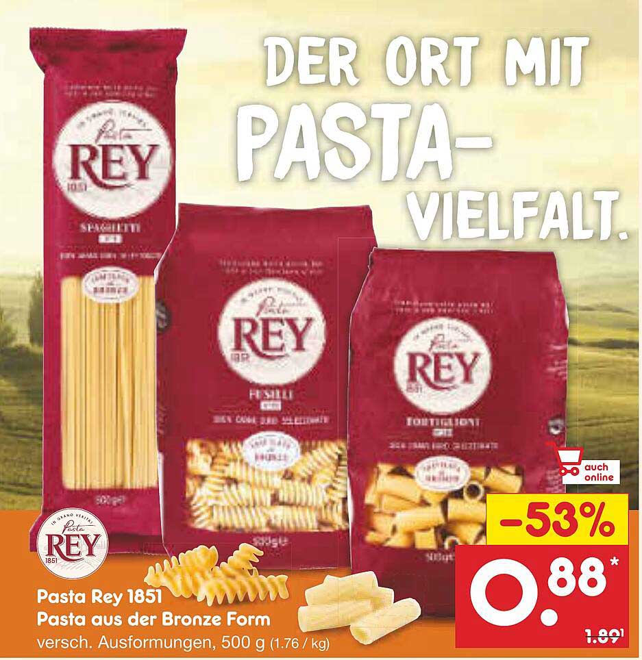 Pasta Rey 1851 - Pasta aus der Bronze Form