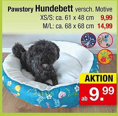Pawstory Hundebett in verschiedenen Motiven