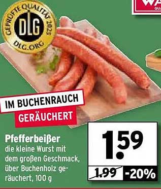Pfefferbeißer - die kleine Wurst mit dem großen Geschmack