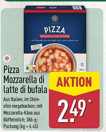 Pizza Mozzarella di latte di bufala