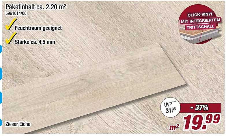 Poco Click-Vinyl Ziesar Eiche – Hochwertiger Boden für Ihr Zuhause