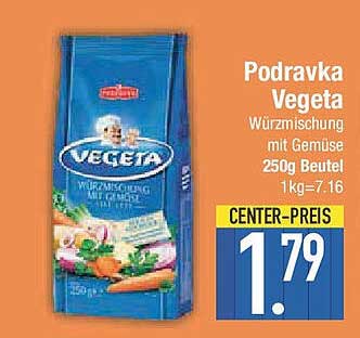 Podravka Vegeta Würzmischung mit Gemüse 250g Beutel