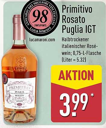 Primitivo Rosato Puglia IGT